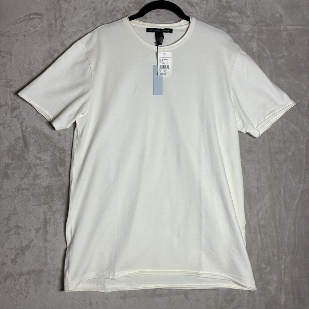 Metropolitan View Crew Neck T-Shirt White Size M
